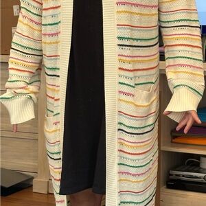 Kerri's signature cotton dusters- striped